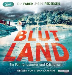 Blutland / Juncker und Kristiansen Bd.3 (2 MP3-CDs) - Faber, Kim;Pedersen, Janni