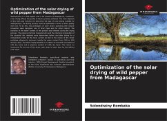 Optimization of the solar drying of wild pepper from Madagascar - Rombaka, Solondrainy
