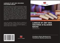 LANGUE ET ART DES OEUVRES D'ALISHER NAVOI Cover LANGUE ET ART DES OEUVRES D'ALISHER NAVOI