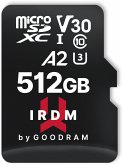 GOODRAM IRDM microSDXC 512GB V30 UHS-I U3 + adapter