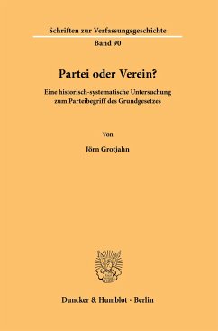 Partei oder Verein? - Grotjahn, Jörn