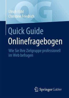 Quick Guide Onlinefragebogen - Föhl, Ulrich;Friedrich, Christine