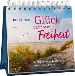 Cover Glück beginnt mit Freiheit - Aufstellbuch