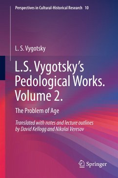 L.S. Vygotsky’s Pedological Works. Volume 2. (eBook, PDF) - Vygotsky, L.S.