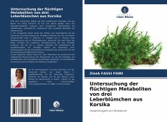 Cover Untersuchung der flüchtigen Metaboliten von drei Leberblümchen aus Korsika