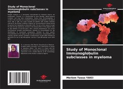 Study of Monoclonal Immunoglobulin subclasses in myeloma - Yaici, Meriem Taous