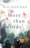 More than Words (eBook, ePUB)
