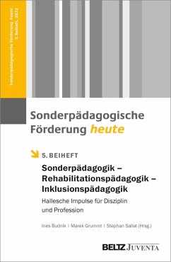 Sonderpädagogik - Rehabilitationspädagogik - Inklusionspädagogik (eBook, PDF)