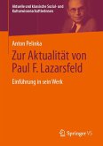 Zur Aktualität von Paul F. Lazarsfeld (eBook, PDF)