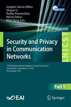 Security and Privacy in Communication Networks (eBook, PDF)