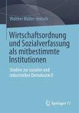 Wirtschaftsordnung und Sozialverfassung als mitbestimmte Institutionen (eBook, PDF)
