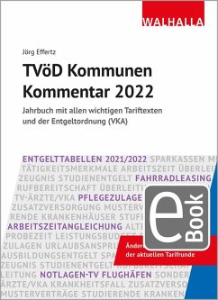 TVöD Kommunen Kommentar 2022 (eBook, PDF) - Effertz, Jörg