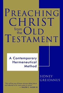 Cover Preaching Christ from the Old Testament (eBook, ePUB)