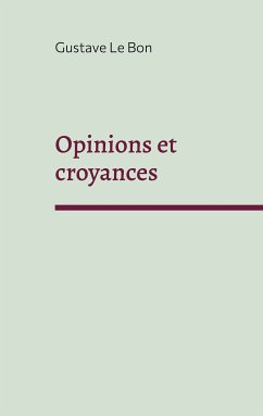 Opinions et croyances (eBook, ePUB)