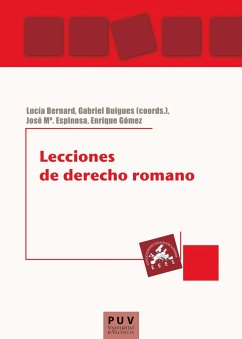Lecciones de derecho romano (eBook, PDF) - Espinosa Isach, José María; Gómez Royo, Enrique