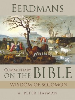 Eerdmans Commentary on the Bible: Wisdom of Solomon (eBook, ePUB) - Hayman, A. Peter