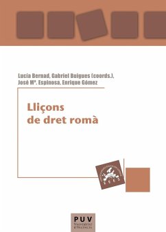 Lliçons de dret romà (eBook, PDF) - Espinosa Isach, José María; Gómez Royo, Enrique