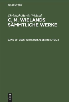 Geschichte der Abderiten, Teil 2 - Wieland, Christoph Martin