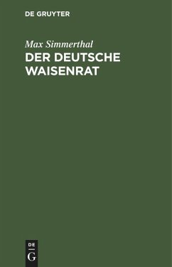 Der Deutsche Waisenrat - Simmerthal, Max