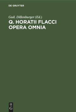Q. Horatii Flacci Opera Omnia