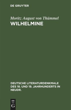 Wilhelmine - Thümmel, Moritz August von