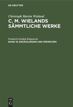 Erzählungen und Mährchen - Wieland, Christoph Martin