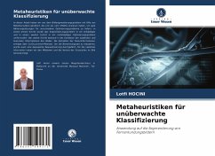 Metaheuristiken für unüberwachte Klassifizierung - Hocini, Lotfi