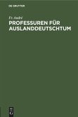 Professuren für Auslanddeutschtum