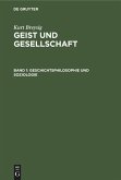 Geschichtsphilosophie und Soziologie