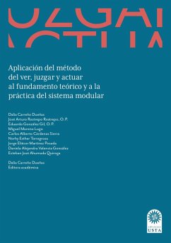 Cover Aplicación del método del ver, juzgar y actuar al fundamento teórico y a la práctica del sistema modular. (eBook, ePUB)