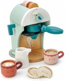 Tender Leaf 7508225 - Kaffeemaschine, Babyccino Maker, Zubehör Kinderküche, Holz, Spielset