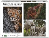 Ambassador 30787 - Photographers Collection, Wildtier-Familien, Donal Boyd, Puzzle 3 x 1000 Teile Ambassador 30787 - Photographers Collection, Wildtier-Familien, Donal Boyd, Puzzle 3 x 1000 Teile