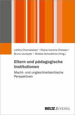 Cover Eltern und pädagogische Institutionen (eBook, PDF)