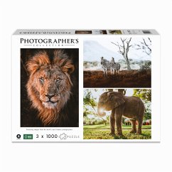 Ambassador 30789 - Photographers Collection, Wildtiere Afrika, Donal Boyd, Puzzle, 3x1000 Teile
