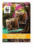 WWF Memo 7230345 - Tierfamilien, Memo-Spiel, 36 Teile