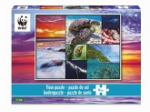 WWF Puzzle 7230481 - Bodenpuzzle Ozean, Puzzle, 48 Teile