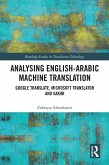 Analysing English-Arabic Machine Translation (eBook, PDF)