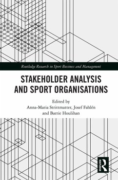Stakeholder Analysis and Sport Organisations (eBook, PDF)