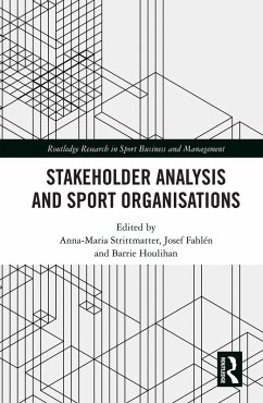 Cover Stakeholder Analysis and Sport Organisations (eBook, PDF)