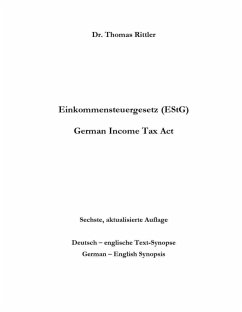 Einkommensteuergesetz (eBook, PDF) - Rittler, Thomas