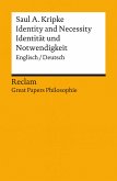 Identity and Necessity / Identität und Notwendigkeit (Englisch/Deutsch) (eBook, ePUB)