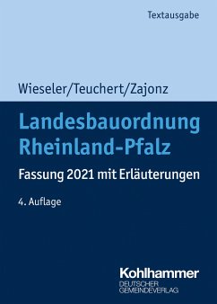 Landesbauordnung Rheinland-Pfalz - Wieseler, Heiner;Teuchert, Christian;Zajonz, Susanne
