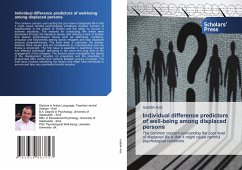 Individual difference predictors of well-being among displaced persons - Aziz, Izaddin