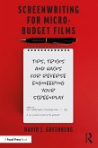Screenwriting for Micro-Budget Films (eBook, ePUB)