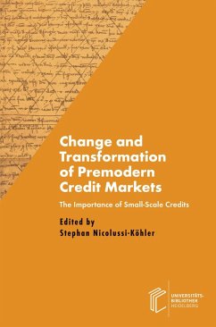 Cover Change and Transformation of Premodern Credit Markets