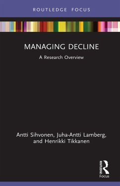 Managing Decline (eBook, PDF) - Sihvonen, Antti; Lamberg, Juha-Antti; Tikkanen, Henrikki