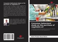 Consumer behavioral study on the purchase of vegetable oil - Kana Nomo, Boris Protais