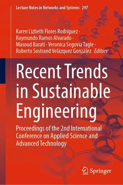 Recent Trends in Sustainable Engineering (eBook, PDF)