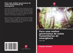 Para uma melhor governança de ações humanitárias de emergência - Samake, Seydou