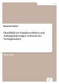 Flexibilität im Vergabeverfahren und Auftragsänderungen während der Vertragslaufzeit